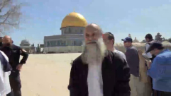 أحد الحاخامات من الأقصى: "كل شيئ جاهز لتقديم قربان الفصح هنا"